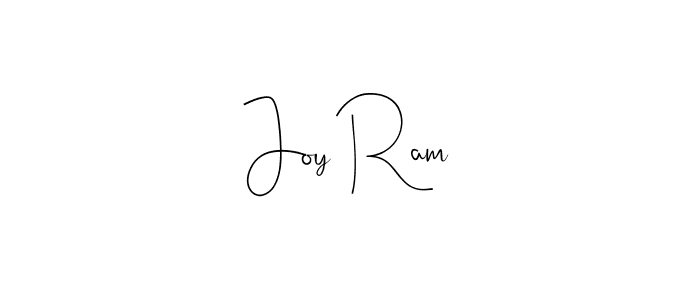 Joy Ram stylish signature style. Best Handwritten Sign (Andilay-7BmLP) for my name. Handwritten Signature Collection Ideas for my name Joy Ram. Joy Ram signature style 4 images and pictures png