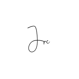 How to make Jrc name signature. Use Andilay-7BmLP style for creating short signs online. This is the latest handwritten sign. Jrc signature style 4 images and pictures png