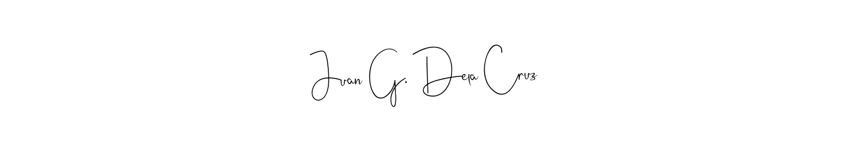 Use a signature maker to create a handwritten signature online. With this signature software, you can design (Andilay-7BmLP) your own signature for name Juan G. Dela Cruz. Juan G. Dela Cruz signature style 4 images and pictures png