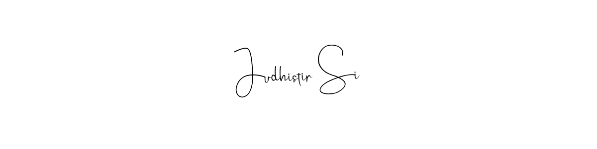 Here are the top 10 professional signature styles for the name Judhistir Si. These are the best autograph styles you can use for your name. Judhistir Si signature style 4 images and pictures png