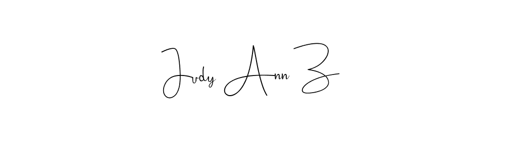 It looks lik you need a new signature style for name Judy Ann Z. Design unique handwritten (Andilay-7BmLP) signature with our free signature maker in just a few clicks. Judy Ann Z signature style 4 images and pictures png