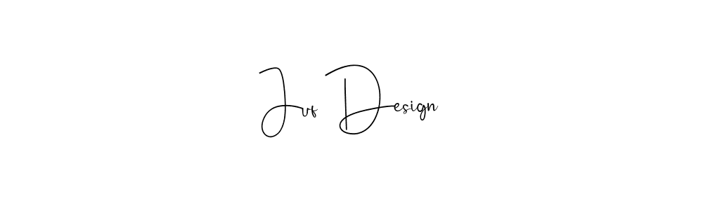 Make a beautiful signature design for name Juf Design. Use this online signature maker to create a handwritten signature for free. Juf Design signature style 4 images and pictures png