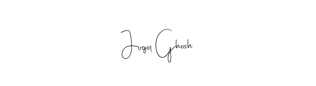 Andilay-7BmLP is a professional signature style that is perfect for those who want to add a touch of class to their signature. It is also a great choice for those who want to make their signature more unique. Get Jugol Ghosh name to fancy signature for free. Jugol Ghosh signature style 4 images and pictures png