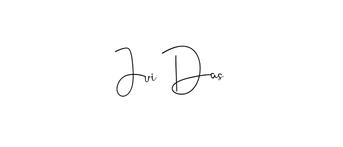 Make a beautiful signature design for name Jui Das. With this signature (Andilay-7BmLP) style, you can create a handwritten signature for free. Jui Das signature style 4 images and pictures png