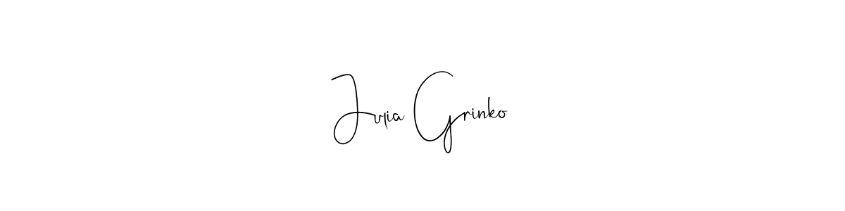 This is the best signature style for the Julia Grinko name. Also you like these signature font (Andilay-7BmLP). Mix name signature. Julia Grinko signature style 4 images and pictures png