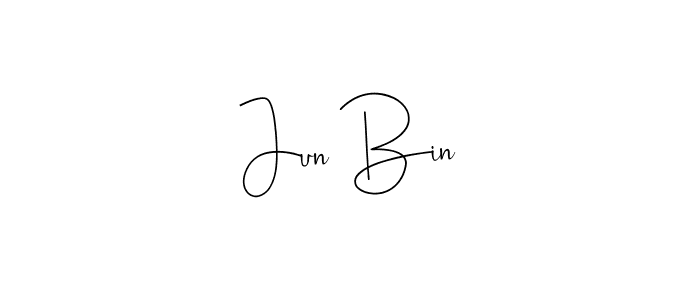 This is the best signature style for the Jun Bin name. Also you like these signature font (Andilay-7BmLP). Mix name signature. Jun Bin signature style 4 images and pictures png