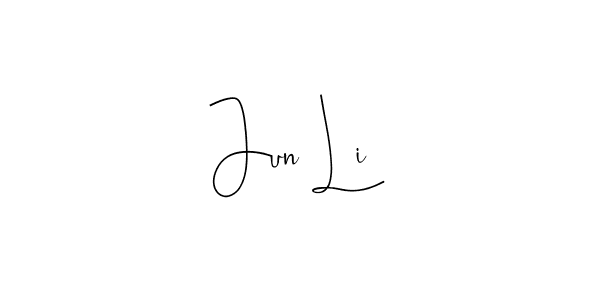 See photos of Jun Li official signature by Spectra . Check more albums & portfolios. Read reviews & check more about Andilay-7BmLP font. Jun Li signature style 4 images and pictures png