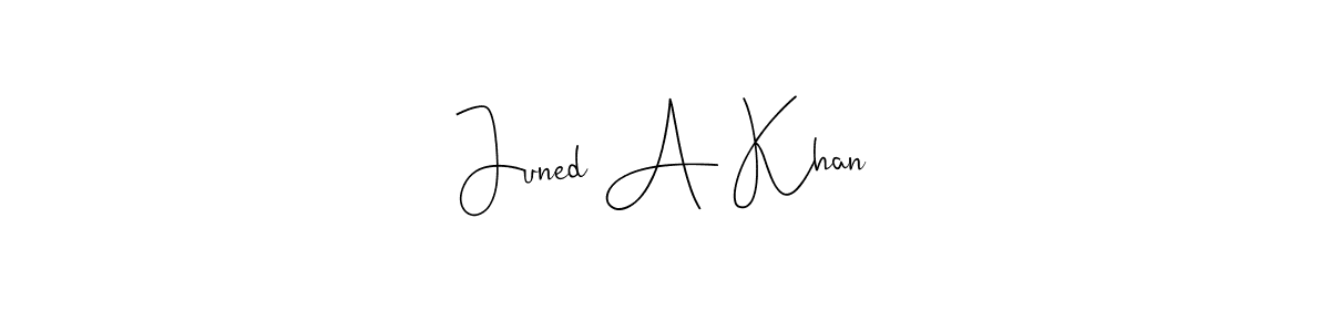 Best and Professional Signature Style for Juned A Khan. Andilay-7BmLP Best Signature Style Collection. Juned A Khan signature style 4 images and pictures png