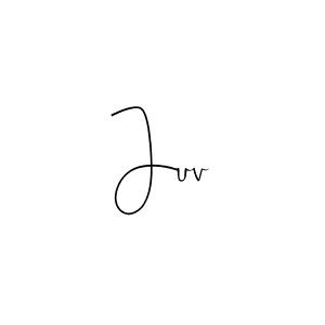 Juv stylish signature style. Best Handwritten Sign (Andilay-7BmLP) for my name. Handwritten Signature Collection Ideas for my name Juv. Juv signature style 4 images and pictures png