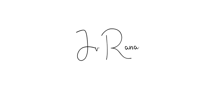 Similarly Andilay-7BmLP is the best handwritten signature design. Signature creator online .You can use it as an online autograph creator for name Jv Rana. Jv Rana signature style 4 images and pictures png