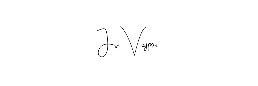 You can use this online signature creator to create a handwritten signature for the name Jv Vajpai. This is the best online autograph maker. Jv Vajpai signature style 4 images and pictures png