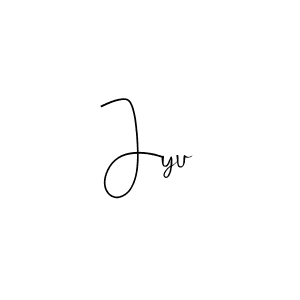 Make a beautiful signature design for name Jyu. Use this online signature maker to create a handwritten signature for free. Jyu signature style 4 images and pictures png
