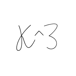 Make a beautiful signature design for name K^3. With this signature (Andilay-7BmLP) style, you can create a handwritten signature for free. K^3 signature style 4 images and pictures png
