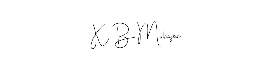 Here are the top 10 professional signature styles for the name K B Mahajan. These are the best autograph styles you can use for your name. K B Mahajan signature style 4 images and pictures png