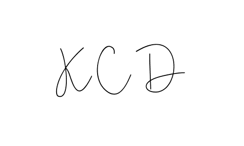 K C D stylish signature style. Best Handwritten Sign (Andilay-7BmLP) for my name. Handwritten Signature Collection Ideas for my name K C D. K C D signature style 4 images and pictures png