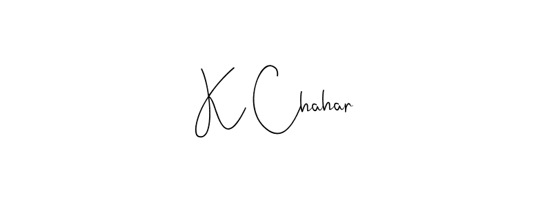 Check out images of Autograph of K Chahar name. Actor K Chahar Signature Style. Andilay-7BmLP is a professional sign style online. K Chahar signature style 4 images and pictures png