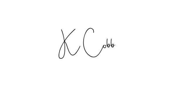 Use a signature maker to create a handwritten signature online. With this signature software, you can design (Andilay-7BmLP) your own signature for name K Cobb. K Cobb signature style 4 images and pictures png