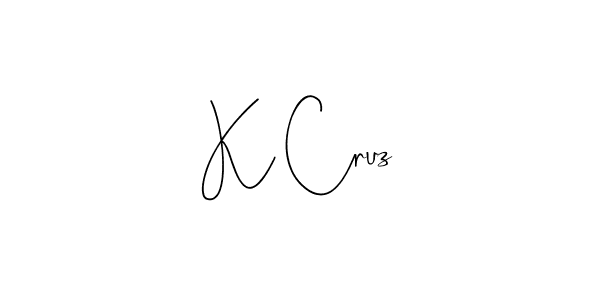 See photos of K Cruz official signature by Spectra . Check more albums & portfolios. Read reviews & check more about Andilay-7BmLP font. K Cruz signature style 4 images and pictures png