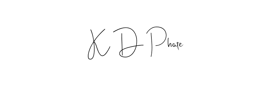 You can use this online signature creator to create a handwritten signature for the name K D Phate. This is the best online autograph maker. K D Phate signature style 4 images and pictures png