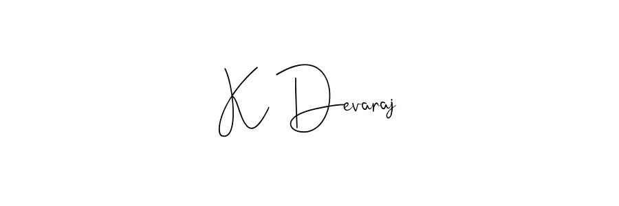 This is the best signature style for the K Devaraj name. Also you like these signature font (Andilay-7BmLP). Mix name signature. K Devaraj signature style 4 images and pictures png