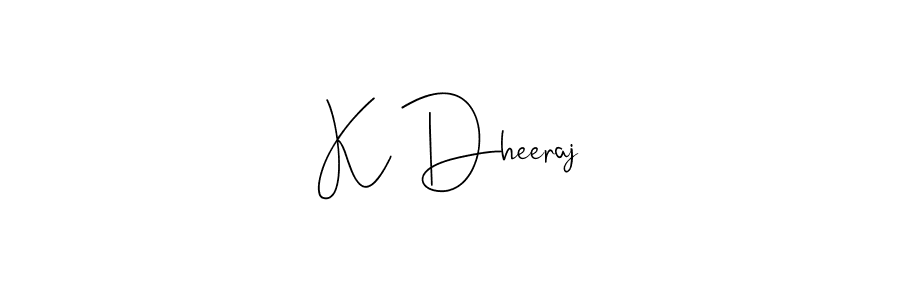 See photos of K Dheeraj official signature by Spectra . Check more albums & portfolios. Read reviews & check more about Andilay-7BmLP font. K Dheeraj signature style 4 images and pictures png