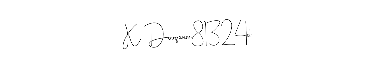 Create a beautiful signature design for name K Douganm81324d. With this signature (Andilay-7BmLP) fonts, you can make a handwritten signature for free. K Douganm81324d signature style 4 images and pictures png