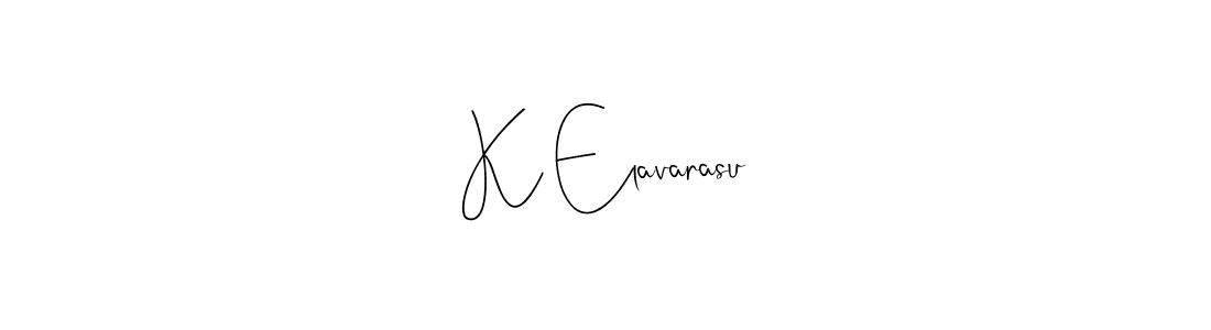 You can use this online signature creator to create a handwritten signature for the name K Elavarasu. This is the best online autograph maker. K Elavarasu signature style 4 images and pictures png