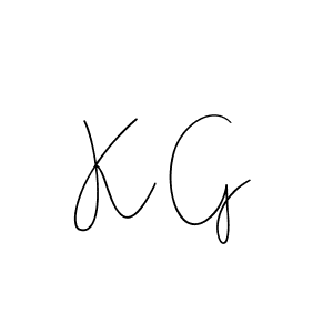 K G stylish signature style. Best Handwritten Sign (Andilay-7BmLP) for my name. Handwritten Signature Collection Ideas for my name K G. K G signature style 4 images and pictures png