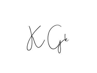 Use a signature maker to create a handwritten signature online. With this signature software, you can design (Andilay-7BmLP) your own signature for name K Gk. K Gk signature style 4 images and pictures png