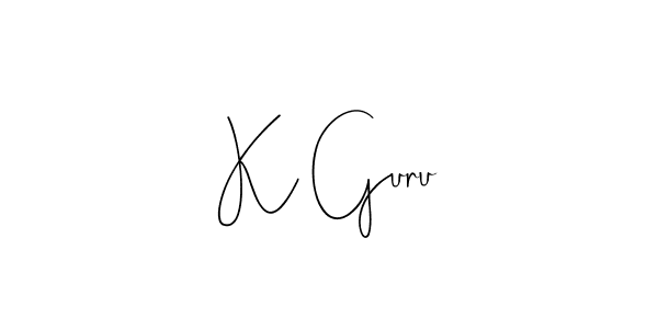 You can use this online signature creator to create a handwritten signature for the name K Guru. This is the best online autograph maker. K Guru signature style 4 images and pictures png
