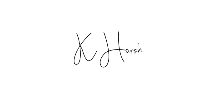 You can use this online signature creator to create a handwritten signature for the name K Harsh. This is the best online autograph maker. K Harsh signature style 4 images and pictures png