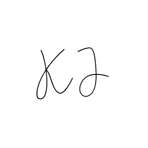 Also You can easily find your signature by using the search form. We will create K J name handwritten signature images for you free of cost using Andilay-7BmLP sign style. K J signature style 4 images and pictures png