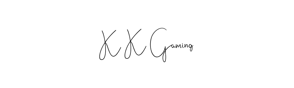See photos of K K Gaming official signature by Spectra . Check more albums & portfolios. Read reviews & check more about Andilay-7BmLP font. K K Gaming signature style 4 images and pictures png