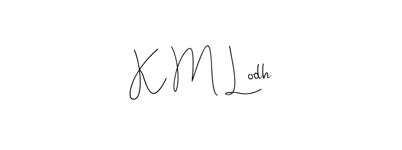 Make a short K M Lodh signature style. Manage your documents anywhere anytime using Andilay-7BmLP. Create and add eSignatures, submit forms, share and send files easily. K M Lodh signature style 4 images and pictures png