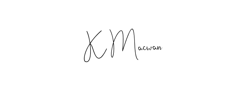 Also You can easily find your signature by using the search form. We will create K Macwan name handwritten signature images for you free of cost using Andilay-7BmLP sign style. K Macwan signature style 4 images and pictures png