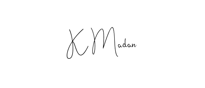 You can use this online signature creator to create a handwritten signature for the name K Madan. This is the best online autograph maker. K Madan signature style 4 images and pictures png