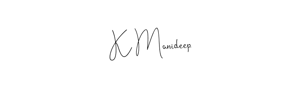 How to Draw K Manideep signature style? Andilay-7BmLP is a latest design signature styles for name K Manideep. K Manideep signature style 4 images and pictures png