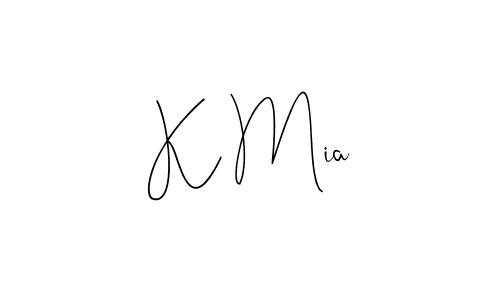 Similarly Andilay-7BmLP is the best handwritten signature design. Signature creator online .You can use it as an online autograph creator for name K Mia. K Mia signature style 4 images and pictures png