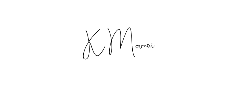 Here are the top 10 professional signature styles for the name K Mourai. These are the best autograph styles you can use for your name. K Mourai signature style 4 images and pictures png