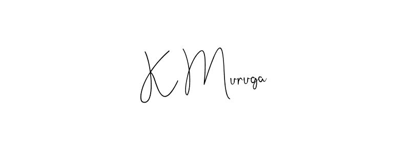 How to make K Muruga signature? Andilay-7BmLP is a professional autograph style. Create handwritten signature for K Muruga name. K Muruga signature style 4 images and pictures png