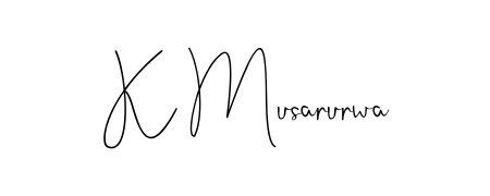 Here are the top professional signature styles for the name K Musarurwa. These are the best autograph styles you can use for your name. K Musarurwa signature style 4 images and pictures png