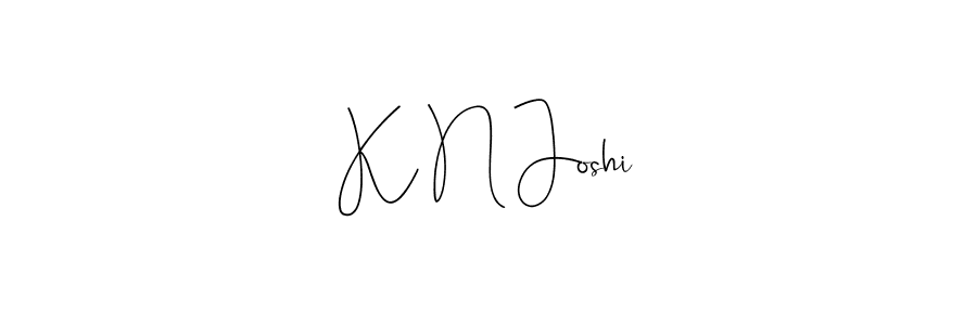 You can use this online signature creator to create a handwritten signature for the name K N Joshi. This is the best online autograph maker. K N Joshi signature style 4 images and pictures png