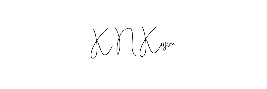 Once you've used our free online signature maker to create your best signature Andilay-7BmLP style, it's time to enjoy all of the benefits that K N Kujur name signing documents. K N Kujur signature style 4 images and pictures png