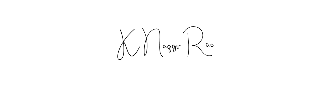 This is the best signature style for the K Naggu Rao name. Also you like these signature font (Andilay-7BmLP). Mix name signature. K Naggu Rao signature style 4 images and pictures png