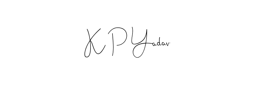 Similarly Andilay-7BmLP is the best handwritten signature design. Signature creator online .You can use it as an online autograph creator for name K P Yadav. K P Yadav signature style 4 images and pictures png