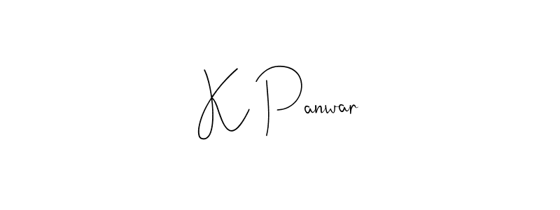 Also You can easily find your signature by using the search form. We will create K Panwar name handwritten signature images for you free of cost using Andilay-7BmLP sign style. K Panwar signature style 4 images and pictures png
