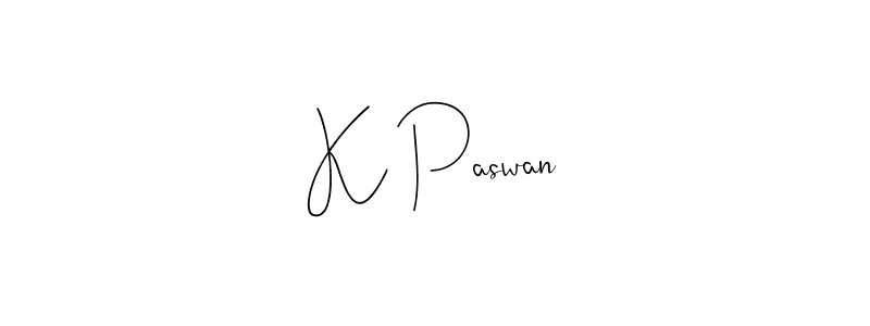 Best and Professional Signature Style for K Paswan. Andilay-7BmLP Best Signature Style Collection. K Paswan signature style 4 images and pictures png