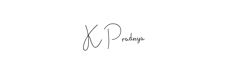 You can use this online signature creator to create a handwritten signature for the name K Pradnya. This is the best online autograph maker. K Pradnya signature style 4 images and pictures png