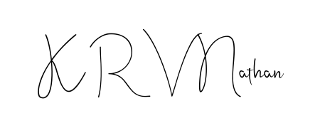 Once you've used our free online signature maker to create your best signature Andilay-7BmLP style, it's time to enjoy signing your documents with K R V Nathan name. K R V Nathan signature style 4 images and pictures png