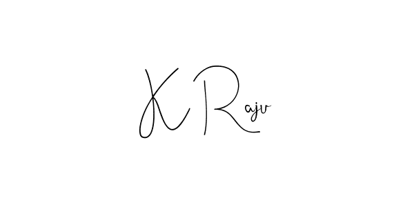 Also we have K Raju name is the best signature style. Create professional handwritten signature collection using Andilay-7BmLP autograph style. K Raju signature style 4 images and pictures png